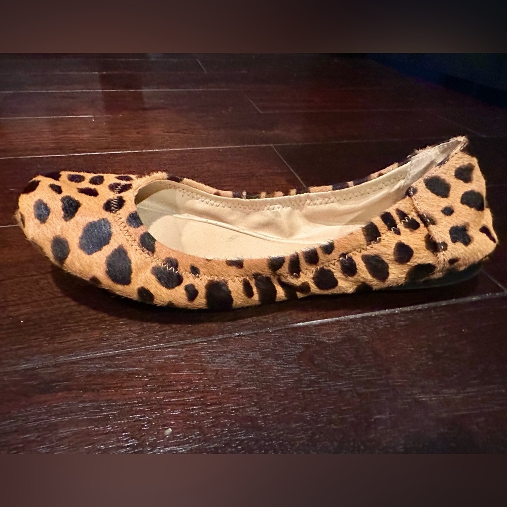 Vince Camuto Leopard Flats Size 8 Never Worn